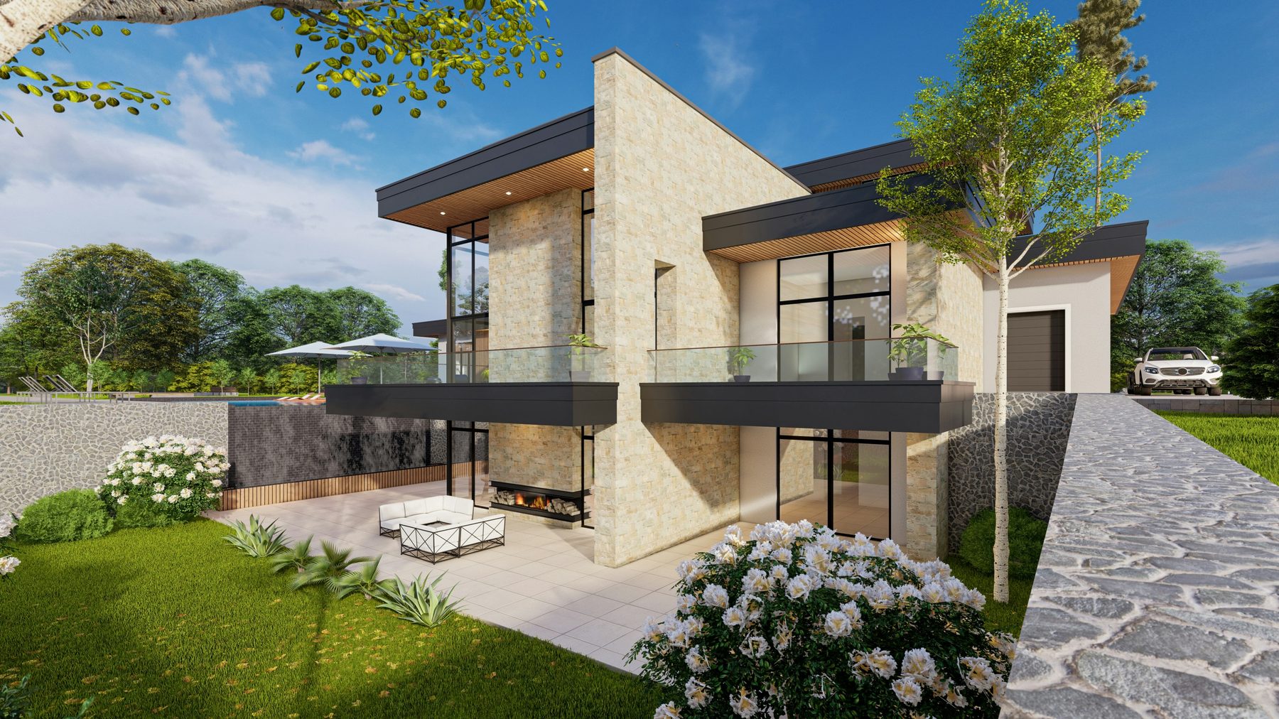 Modern Fraser Valley custom home — Quantum Platinum Developments build